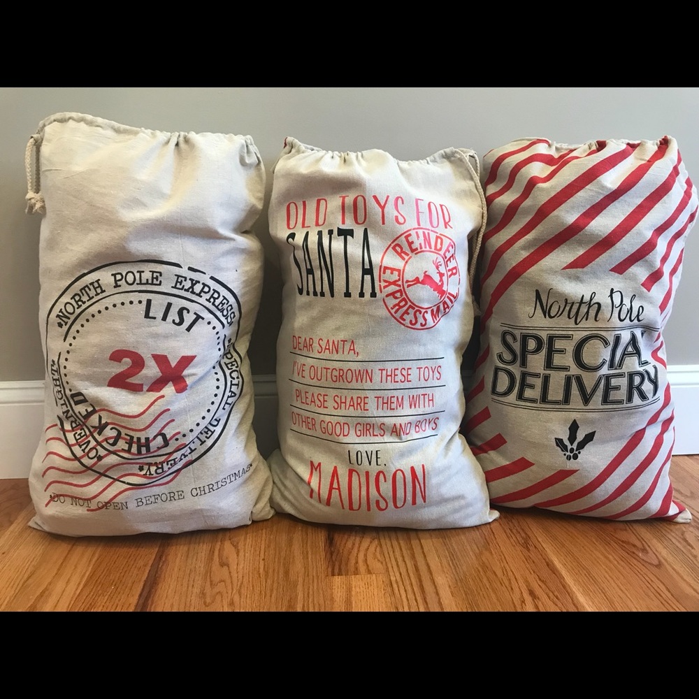 Custom Santa Sacks